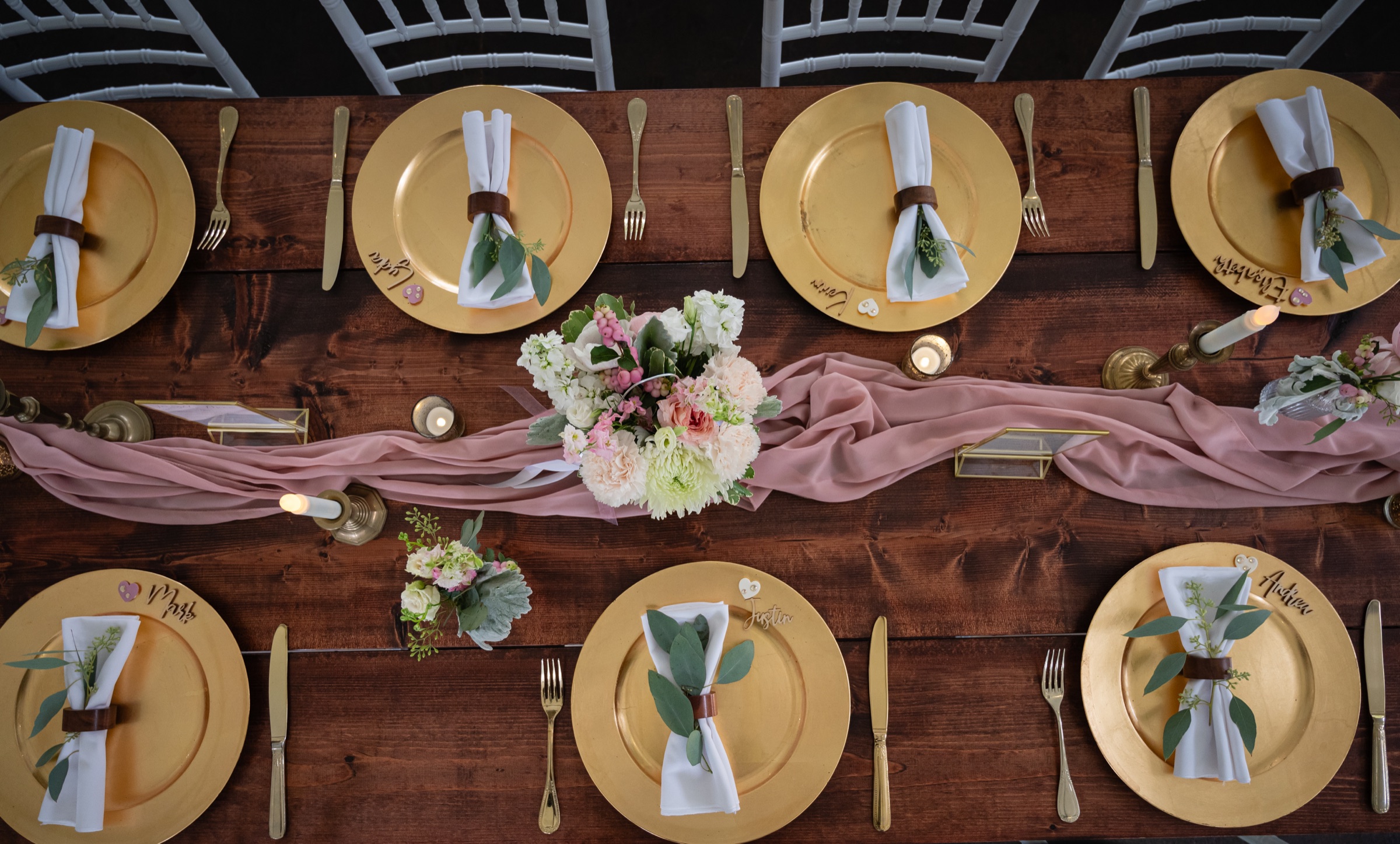 Candid wedding moment in natural light
